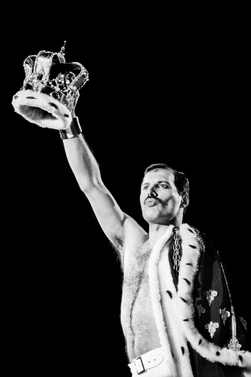 Sótano Saludar Catedral Freddie Mercury at Wembley Stadium, 1986 -