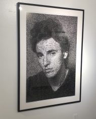 Goldsmith – Bruce Portrait Mosaic 30×40 Framed Black