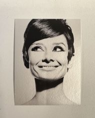 Audrey Hepburn, Paris, 1965 (Metallic)